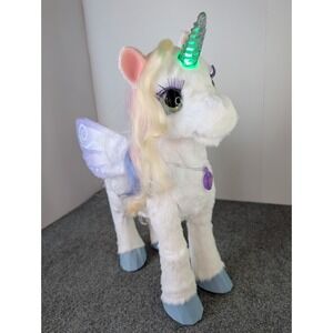 FurReal Friends StarLily My Magical Unicorn Interactive Toy Lights Sounds Works!